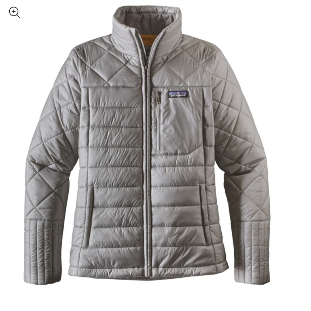 Patagonia  Grey Quilted Puffer Jacket SZ.M